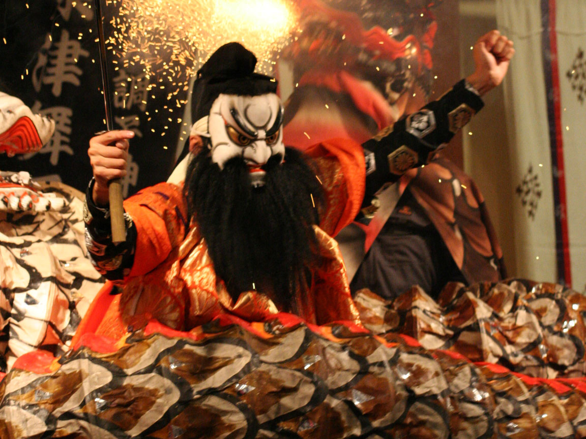 Iwami Kagura Traditional Dance_1