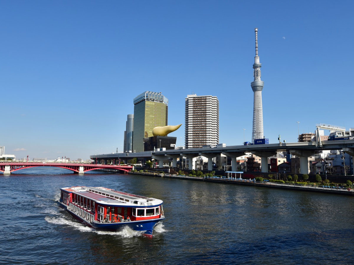 Water Bus<br>
              (Tokyo Cruise Ship)